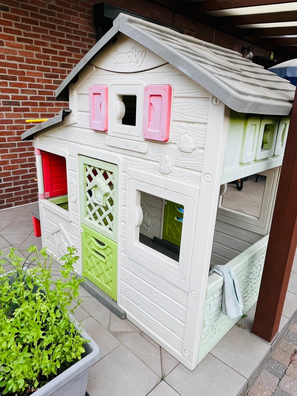 Smoby speelhuisje, Kinderen en Baby's, Speelgoed | Buiten | Speelhuisjes, Ophalen, Gebruikt