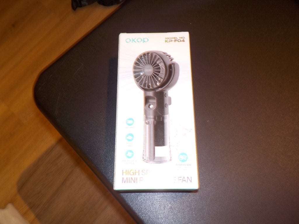 min ventilateur portable noir (neuf), Enlèvement, Neuf