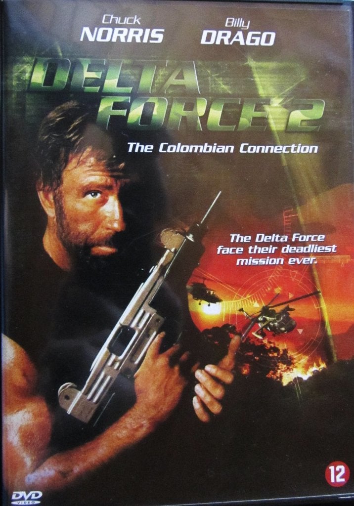 DVD ACTIE- DELTA FORCE 2 (ZELDZAME DVD) CHUCK NORRIS, Alle leeftijden, Ophalen of Verzenden, Zo goed als nieuw, Actiethriller