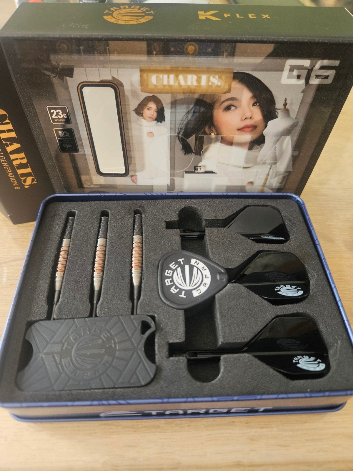 Target Japan Cathy Leung Charis G6 23 gram., Enlèvement ou Envoi, Fléchettes