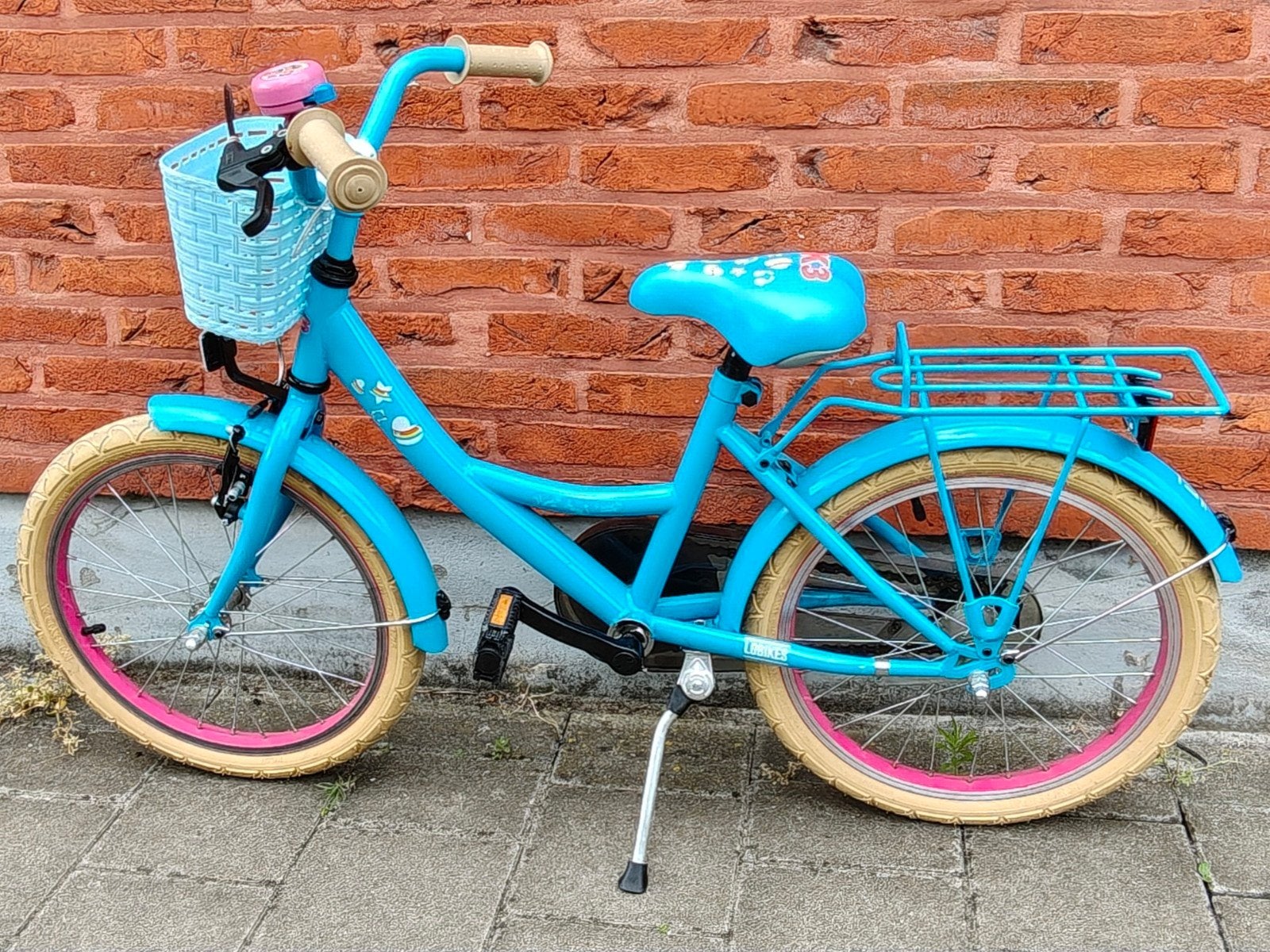 K3 meisjesfiets 18", Ophalen, Terugtraprem, Bikefun, 18 inch