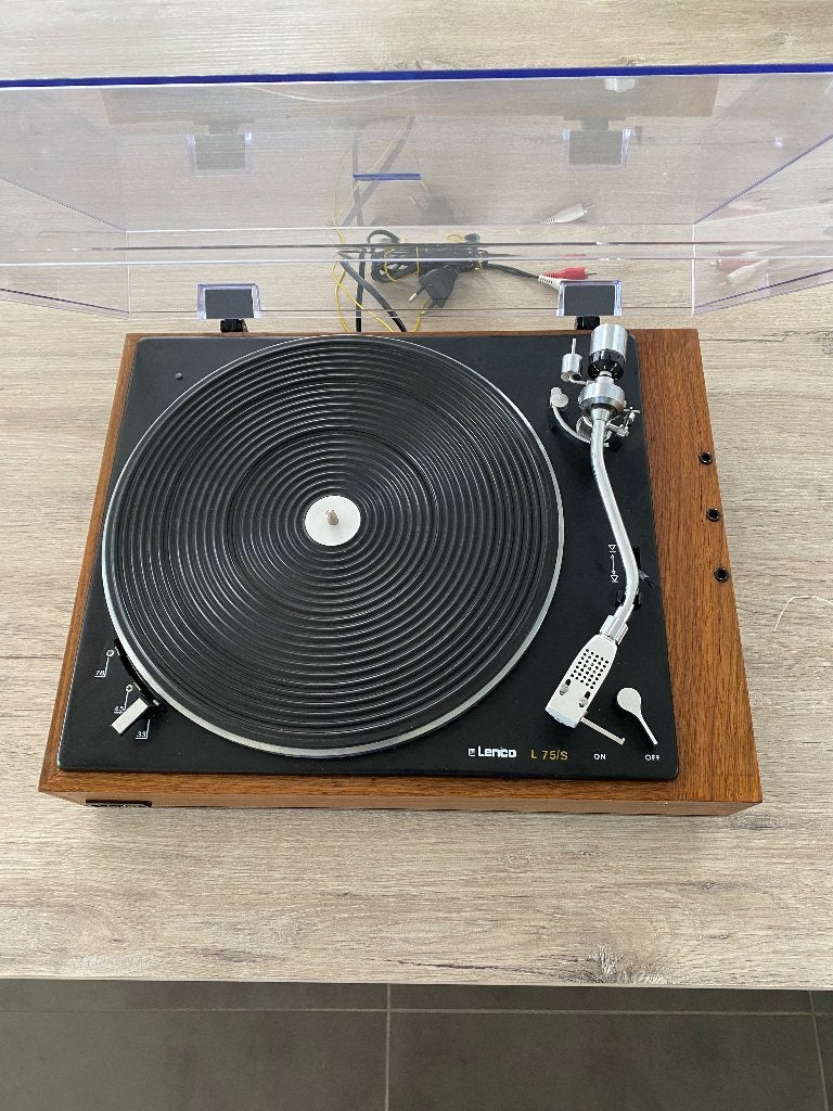 Lenco L75S  - Jelco Nostalgisch, Audio, Tv en Foto, Ophalen, Zo goed als nieuw, Platenspeler