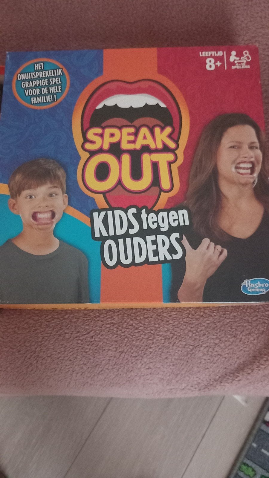 gezelschapsspel speak out, Ophalen, Zo goed als nieuw, HASBRO