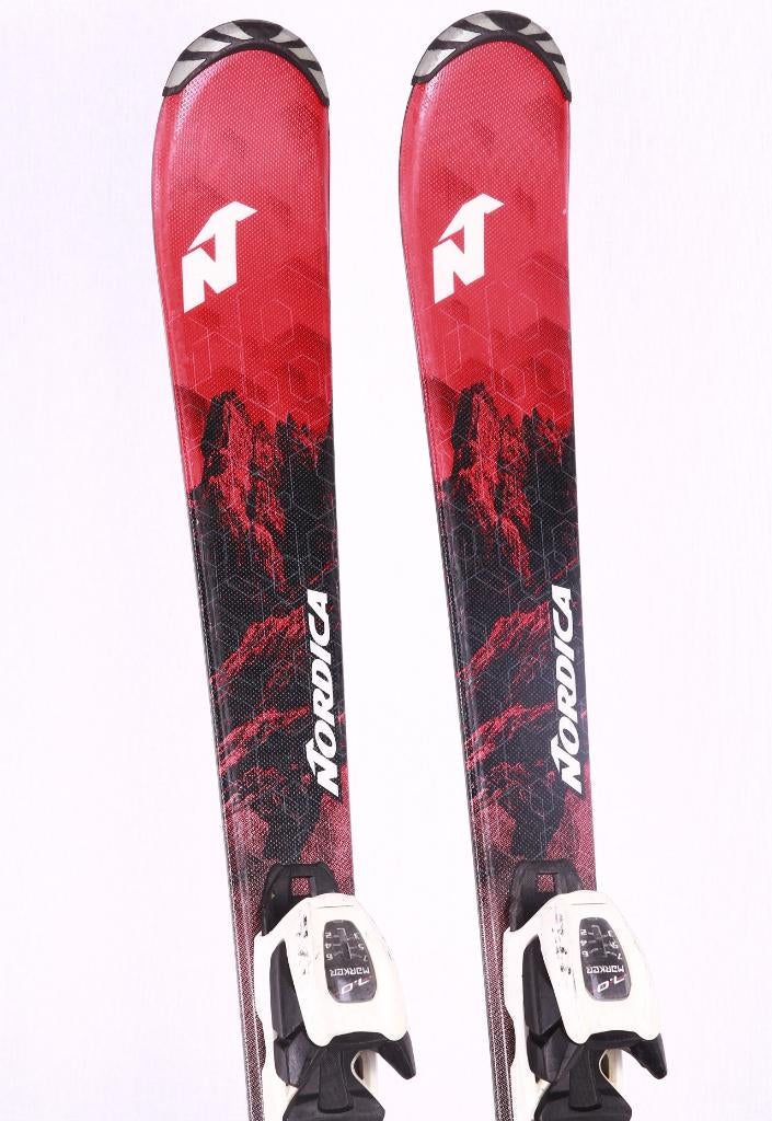 Skis pour enfants 120 NORDICA NAVIGATOR TEAM, noir/rouge, Carving, Enlèvement ou Envoi, Skis, Utilisé