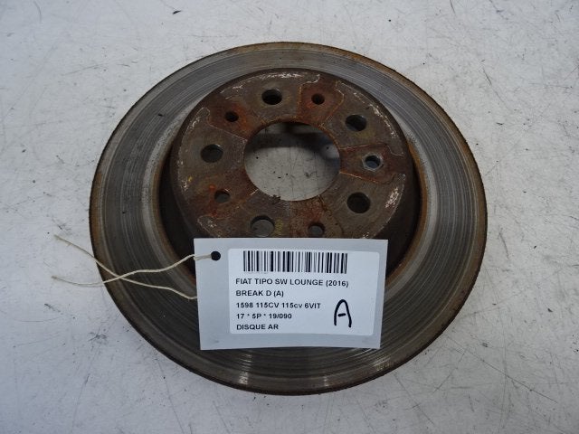 REMSCHIJF ACHTER Fiat Tipo (356W / 357W) (01-2016/10-2020), Gebruikt, Fiat