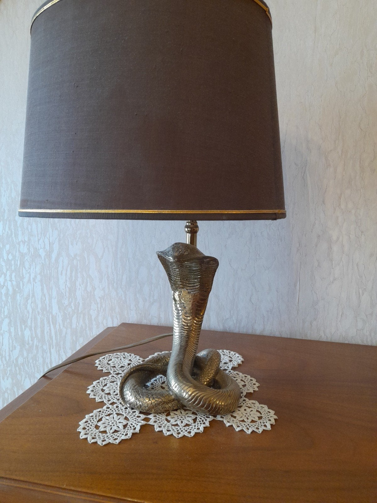 lamp koper, Ophalen