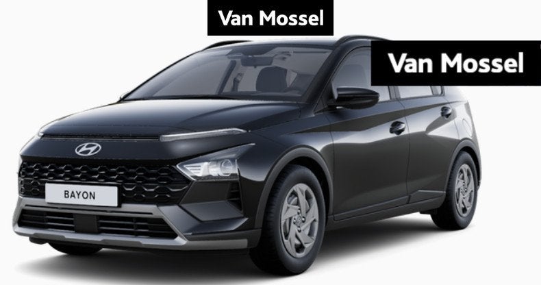 Hyundai Bayon Twist, Voorwielaandrijving, Dealer onderhouden, Gebruikt, Zwart