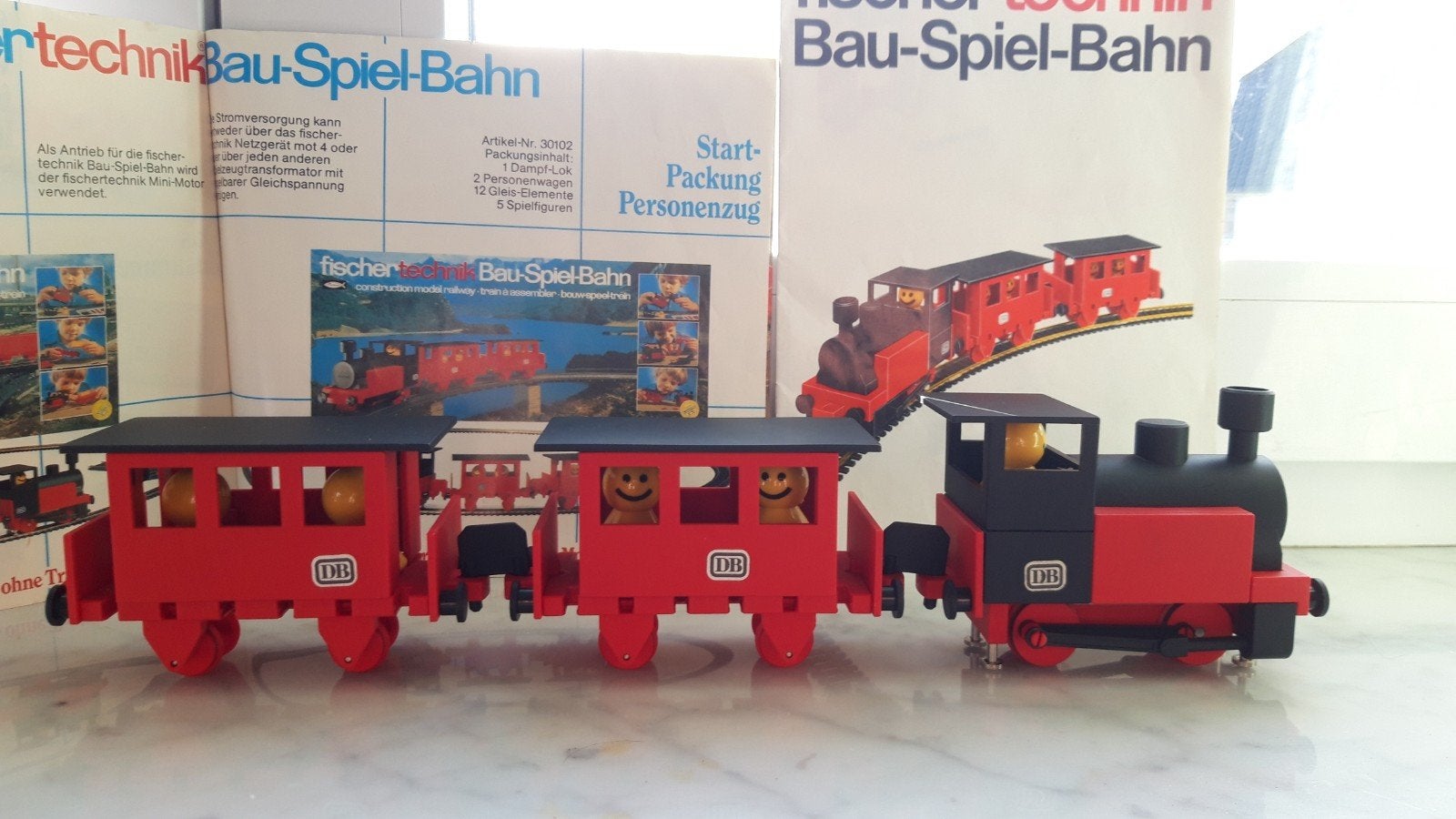 Fischer technik 30102, Ophalen of Verzenden, Zo goed als nieuw, Treinset