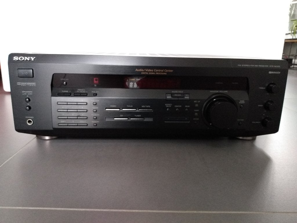 Receiver Sony STR-DE235, Audio, Tv en Foto, Versterkers en Ontvangers, Ophalen, Gebruikt, Sony, 120 watt of meer