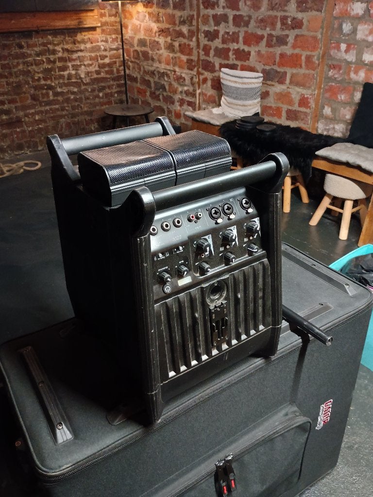 Paire de HK Audio Nano 300, Musique & Instruments, Enlèvement, Utilisé, Moins de 500 watts, Sono