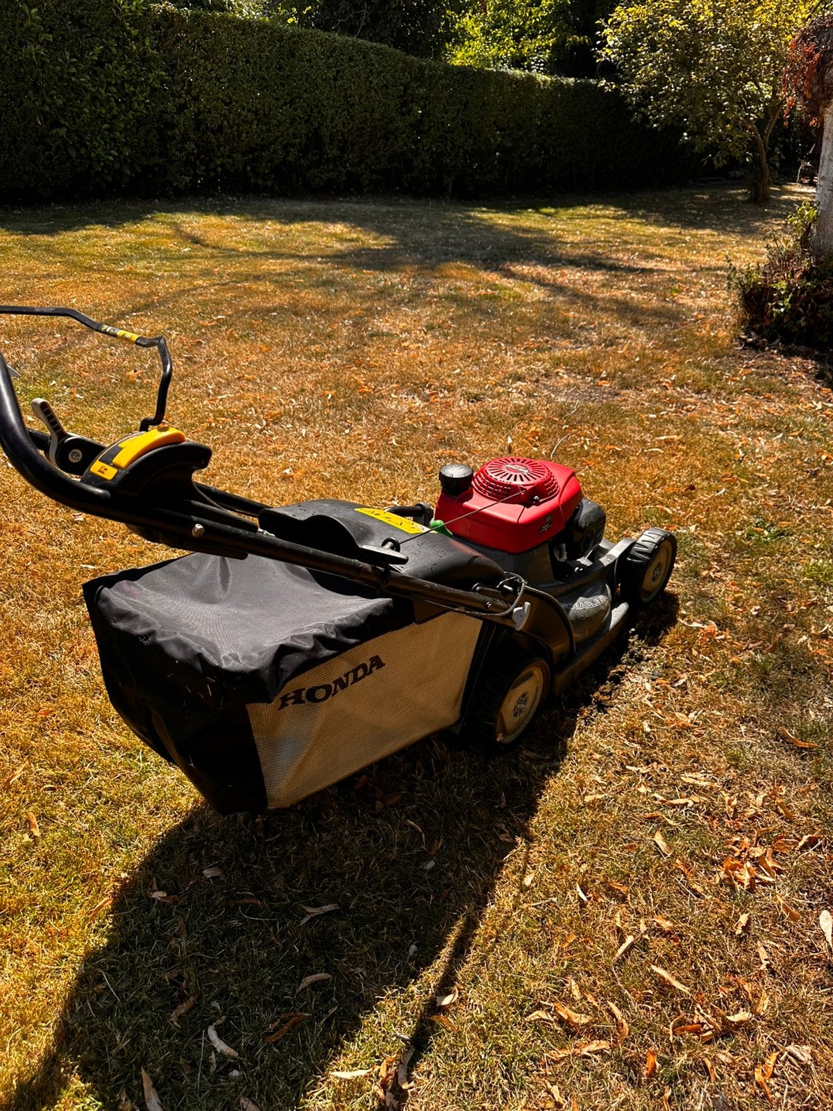 Honda hrx 476, Tuin en Terras, Ophalen, Cirkelmaaier, Gebruikt, Benzine-grasmaaier
