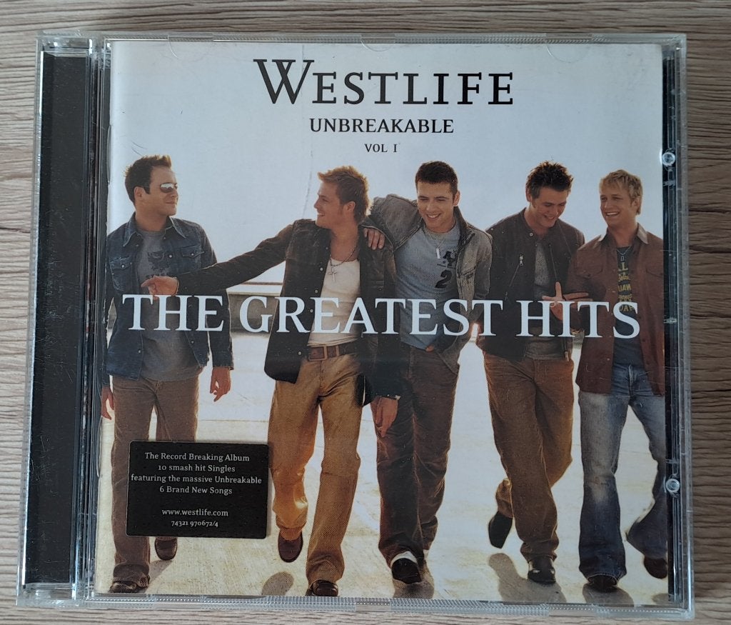 Westlife - Unbreakable VOL I The Greatest Hits, Enlèvement ou Envoi, Premier pressage, Comme neuf, Boybands et Girlbands