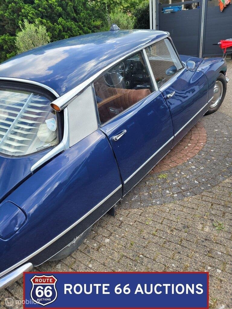 Citroën DS 20 | 1970 | Route 66 Auctions, Citroën, Zwart, Bedrijf, Handgeschakeld