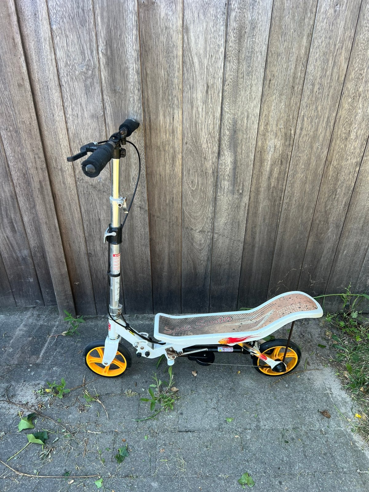 Step met ketting: Space Scooter, Fietsen en Brommers, Steps, Ophalen, Gebruikt
