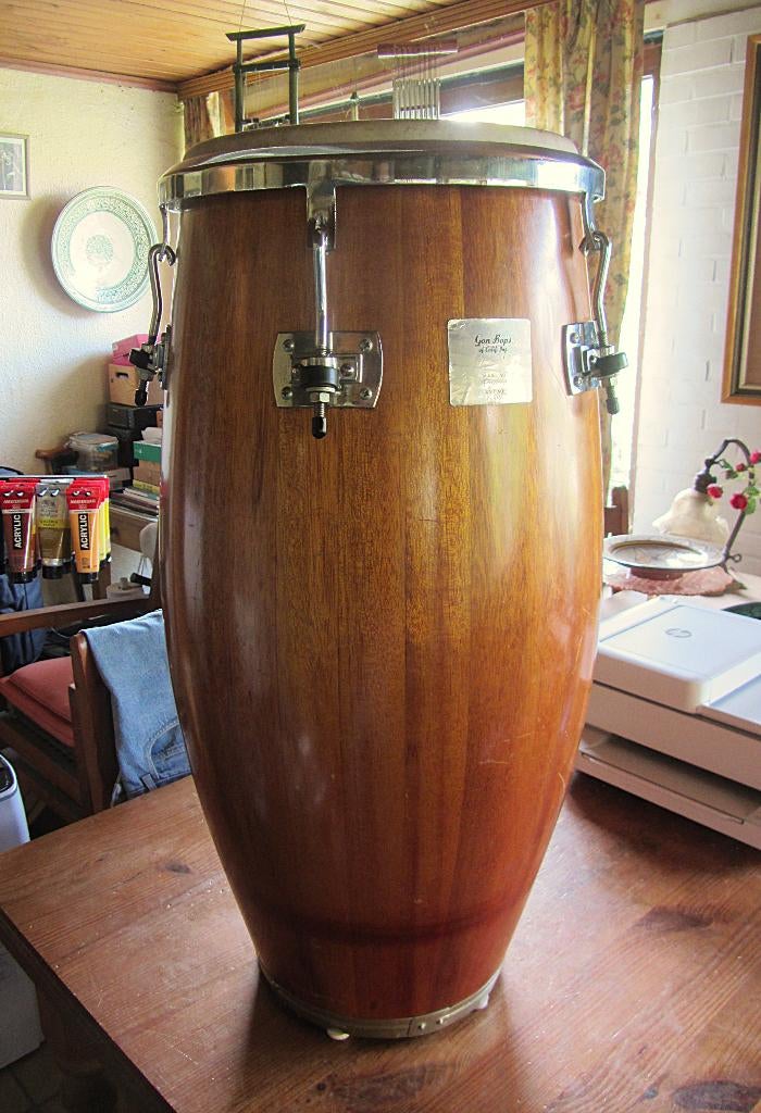 Gon Bops tumba's te koop: mooie vintage, Muziek en Instrumenten, Percussie, Ophalen, Gebruikt, Trommel