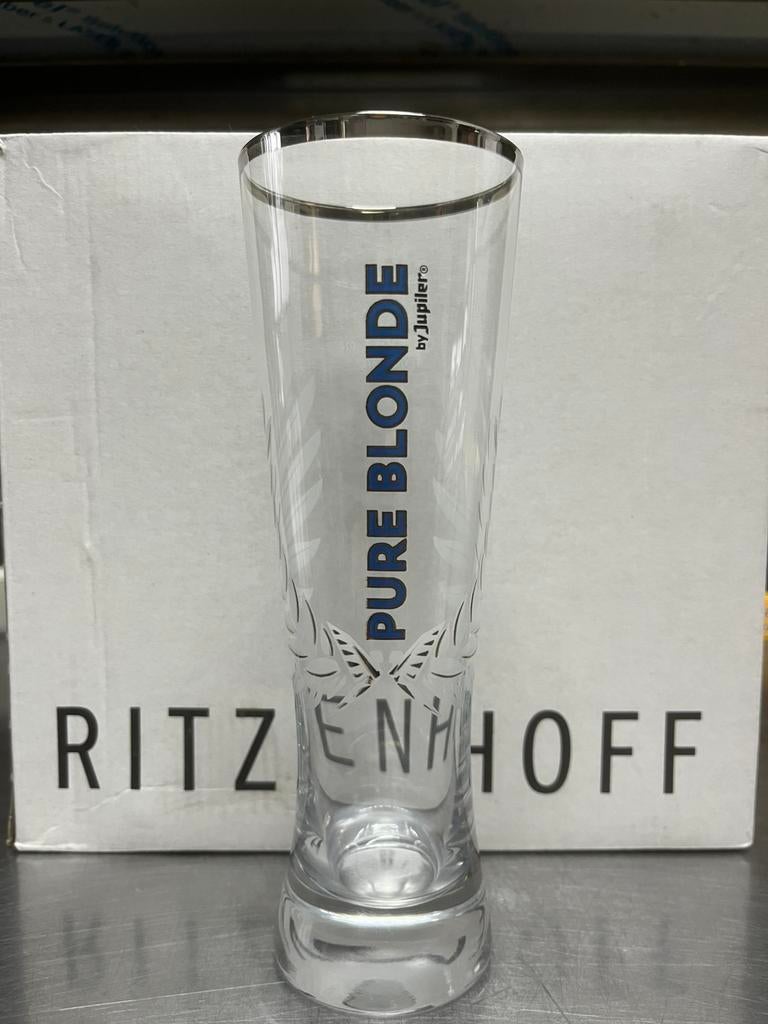 Ritzenhoff bierglazen Pure Blonde nieuw 300 stuks, Verzamelen, Ophalen, Zo goed als nieuw, Bierglas