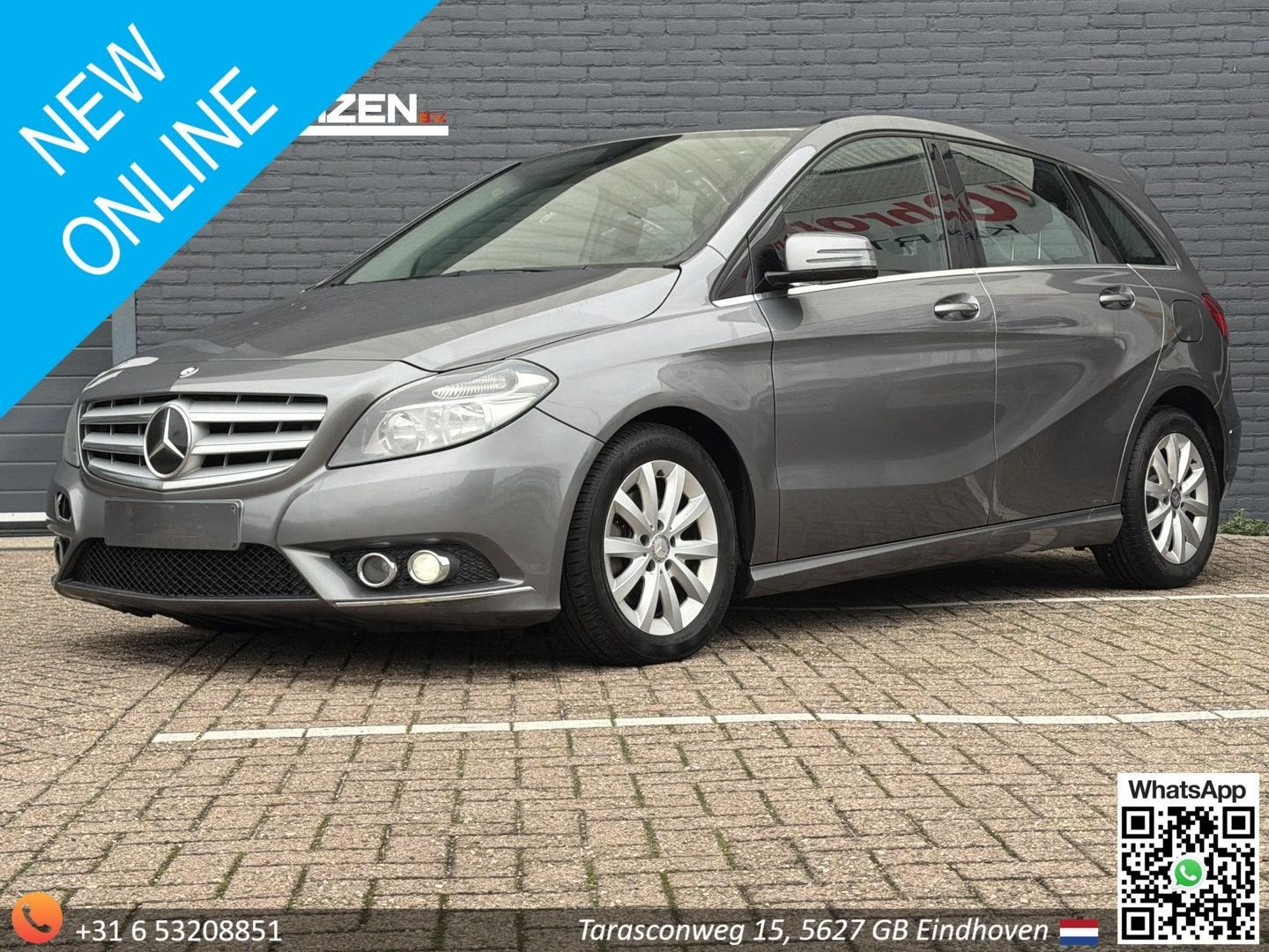 Mercedes-Benz B 200 CDI Ambition, Autos, 100 kW, Argent ou Gris, Achat, Entreprise