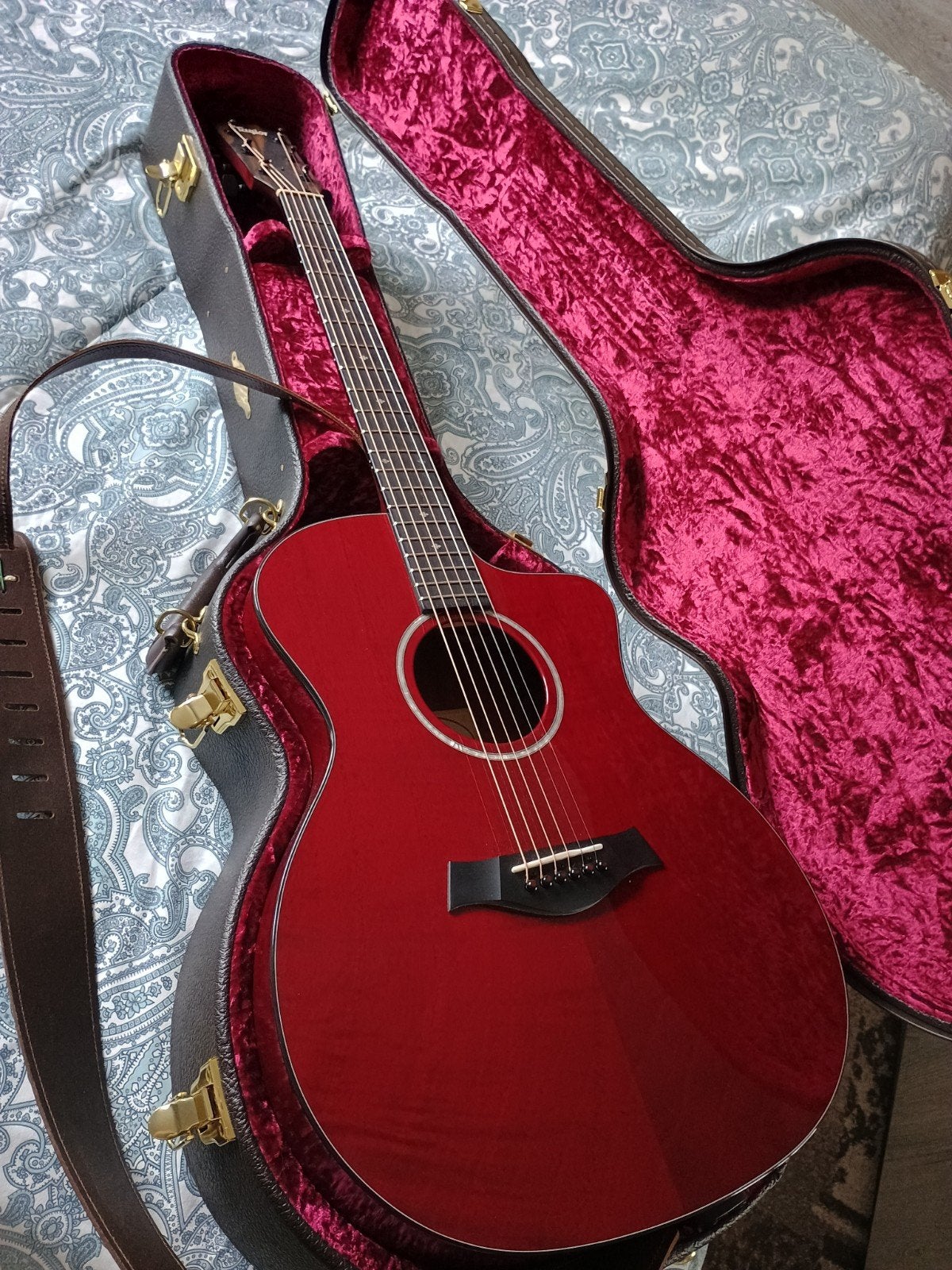 Prachtige Taylor Ce 224 Dlx, Muziek en Instrumenten, Snaarinstrumenten | Gitaren | Akoestisch, Ophalen