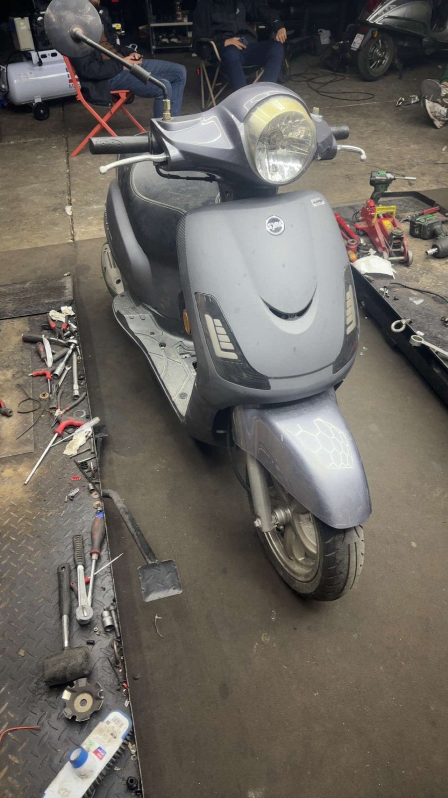 Sym fiddle 2 125cc, Fietsen en Brommers, Scooters | SYM, Ophalen, Zo goed als nieuw, Fiddle