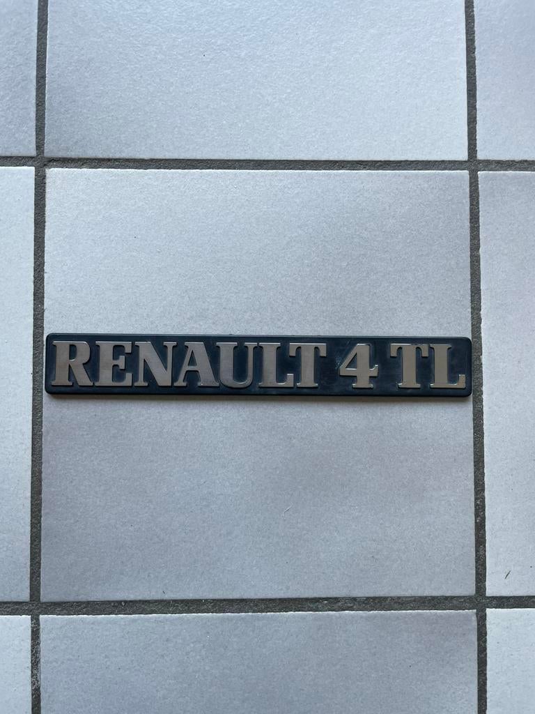 Voormalig Renault 4TL-logo, Auto-onderdelen, Ophalen of Verzenden, Renault