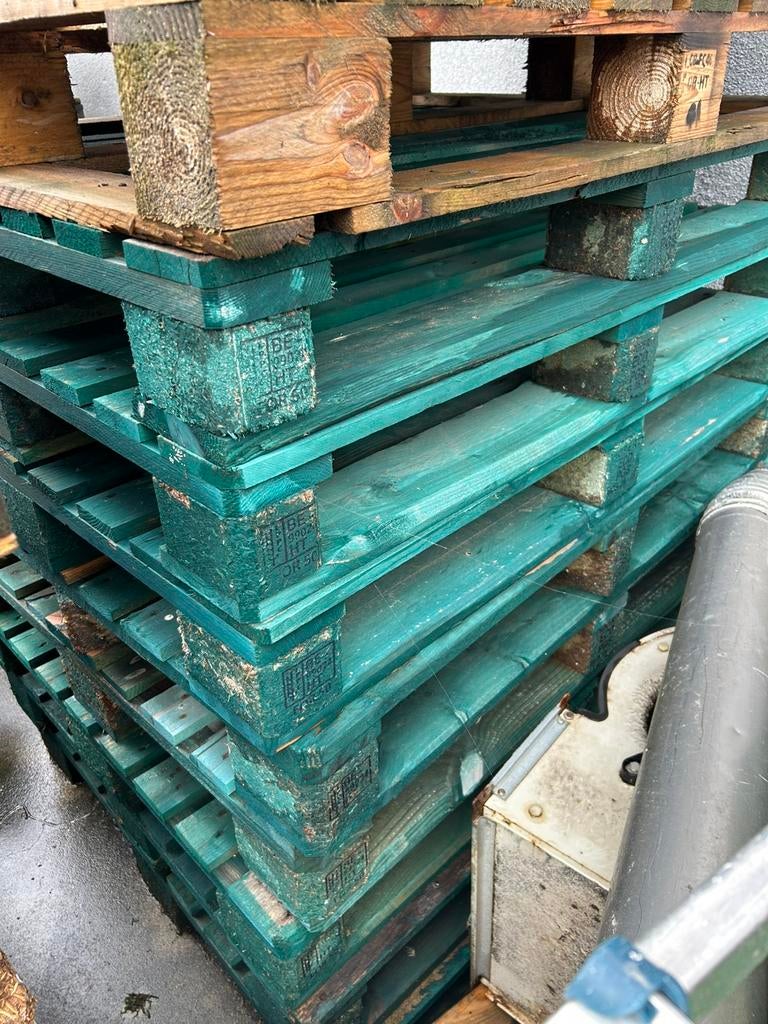 Blokpallet GRATIS!!, Ophalen, Zo goed als nieuw