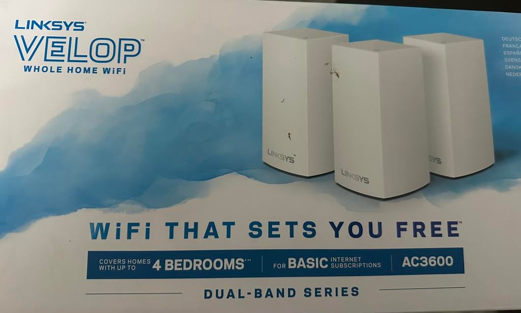 Linksys velop wifi versterkers, Enlèvement, Comme neuf