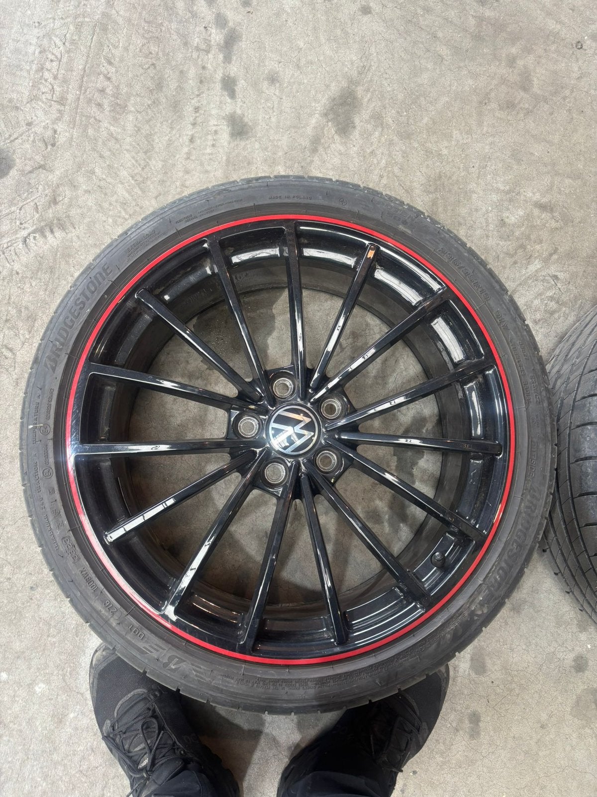 Volkswagen golf 8 gti edition 45 velgen scottsdale 19 inch, Autos : Pièces & Accessoires, Pneus & Jantes, Pneus et Jantes, Véhicule de tourisme