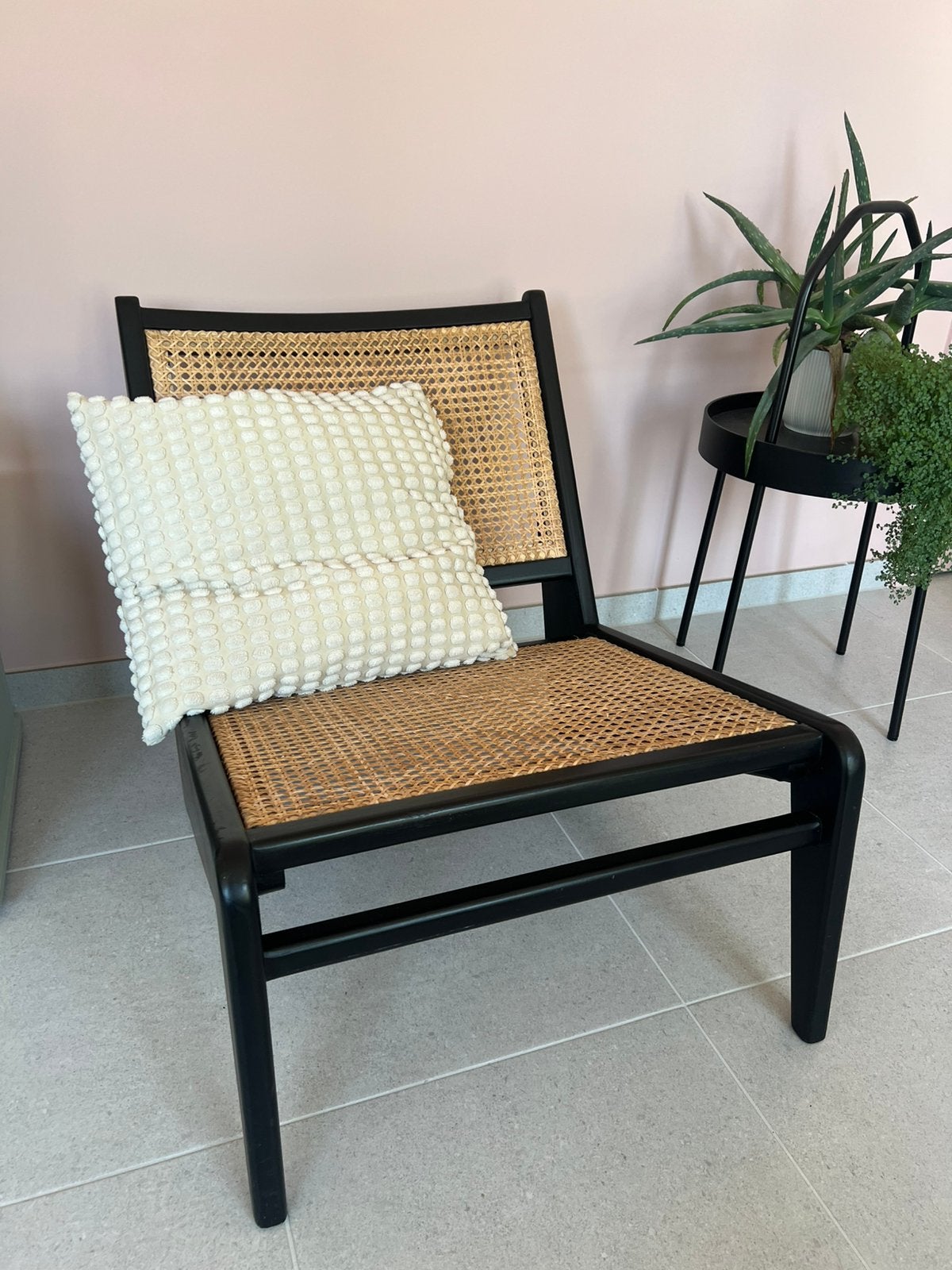 Rotan loungestoel Detjer, Comme neuf, Enlèvement, Une, Bois
