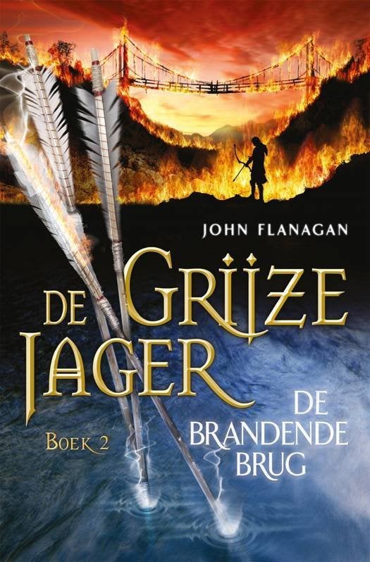 De Grijze Jager boek 2 : De brandende brug, Ophalen of Verzenden, Zo goed als nieuw, John Flanagan; Laurent Corneille