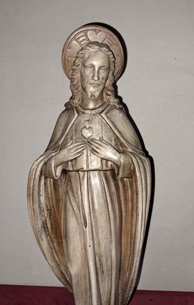 Beeld H. Hart van Jezus, Antiek en Kunst, Curiosa en Brocante, Ophalen of Verzenden
