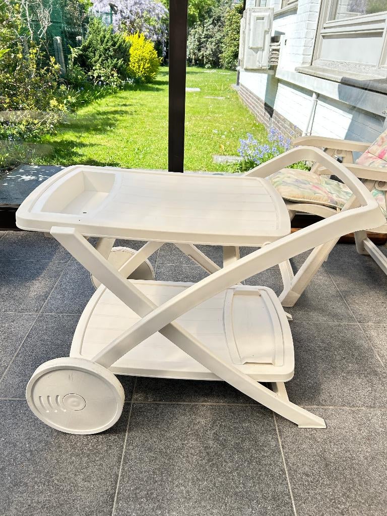 tuinmeubilair: trolley, Tuin en Terras, Ophalen, Zo goed als nieuw