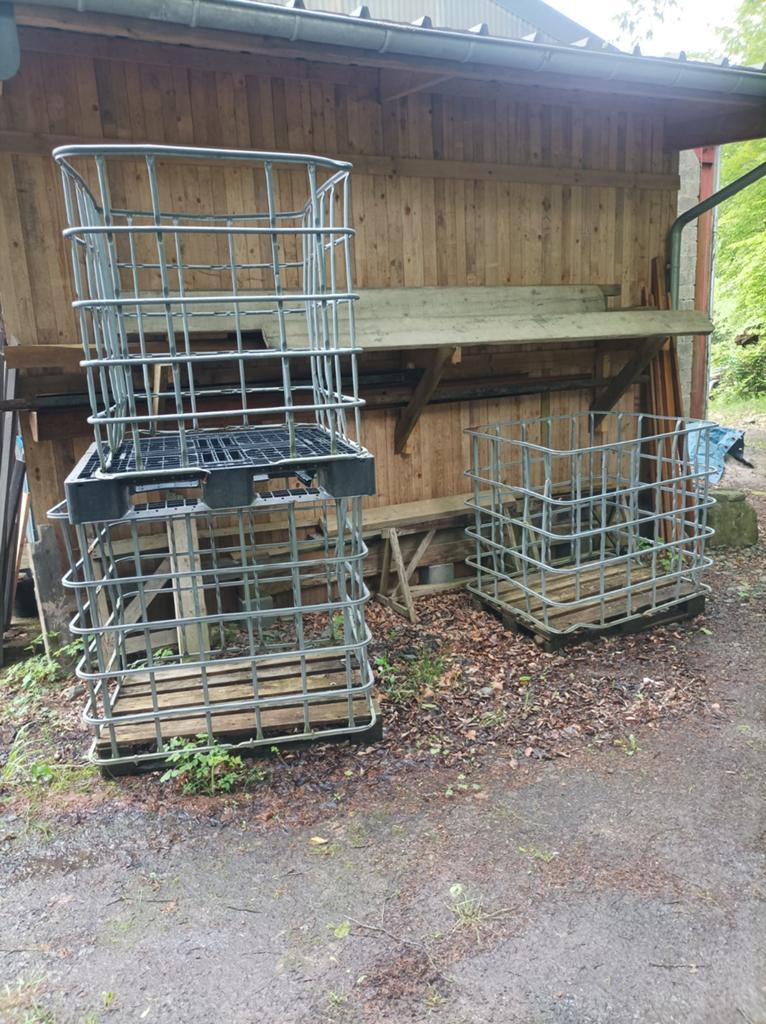 3 cuves ibc, Tuin en Terras, Brandhout, Ophalen of Verzenden