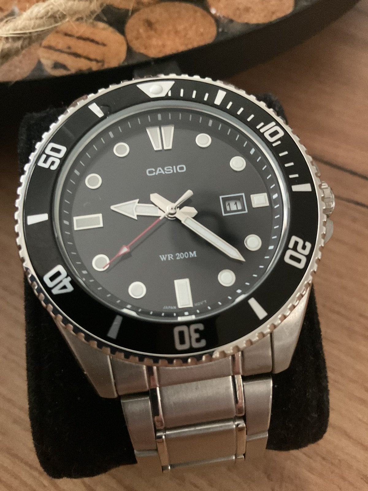 Casio Herenhorloge, Handtassen en Accessoires, Ophalen, Zo goed als nieuw, Casio