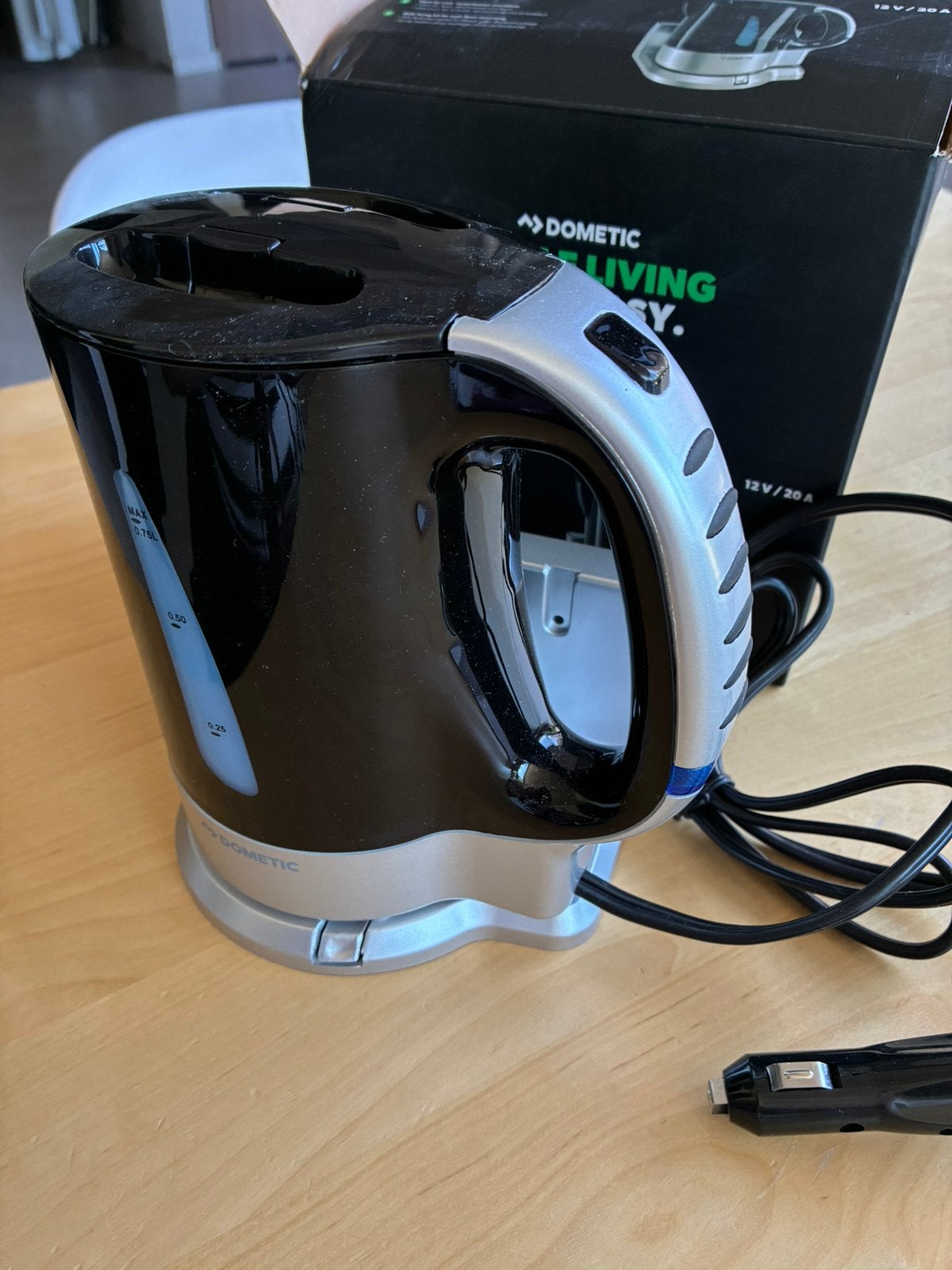 Reiswaterkoker voor auto-mobilhome-camper-boot, Ophalen, Nieuw