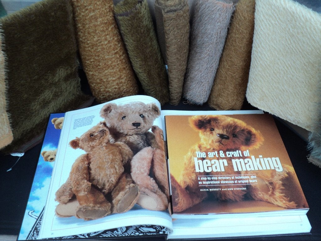Tissus pour la fabrication d'ours en peluche, Enlèvement, Neuf, Autres couleurs, Laine