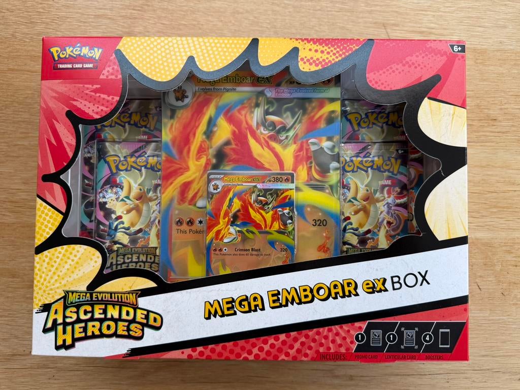 Pokemon ascended heroes mega EX box, Hobby en Vrije tijd, Verzamelkaartspellen | Pokémon, Ophalen, Zo goed als nieuw
