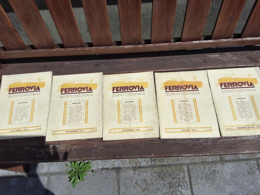 Lor ancienne revue ferovia, Livres, Enlèvement ou Envoi