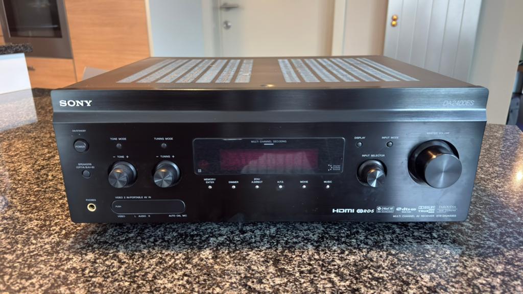 Sony AV-reciever STR-DA2400ES, heel goede staat., TV, Hi-fi & Vidéo, Amplificateurs & Ampli-syntoniseurs, Enlèvement, Comme neuf