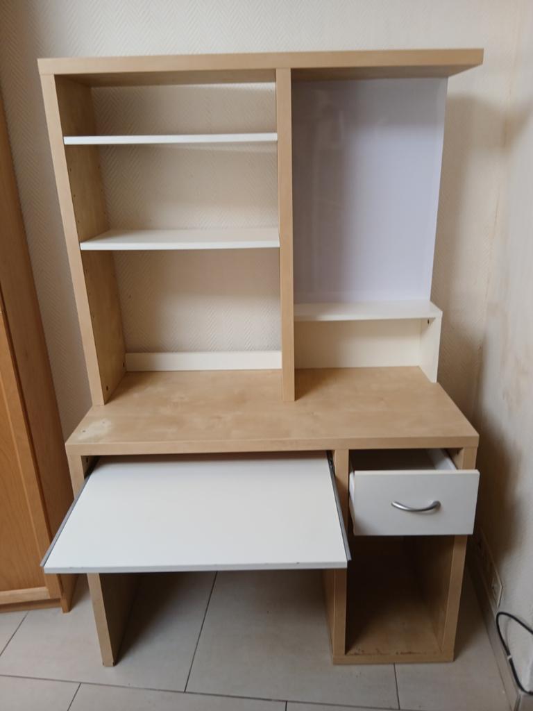 Ensemble IT (meuble/écran/clavier/souris) 100€, Enlèvement