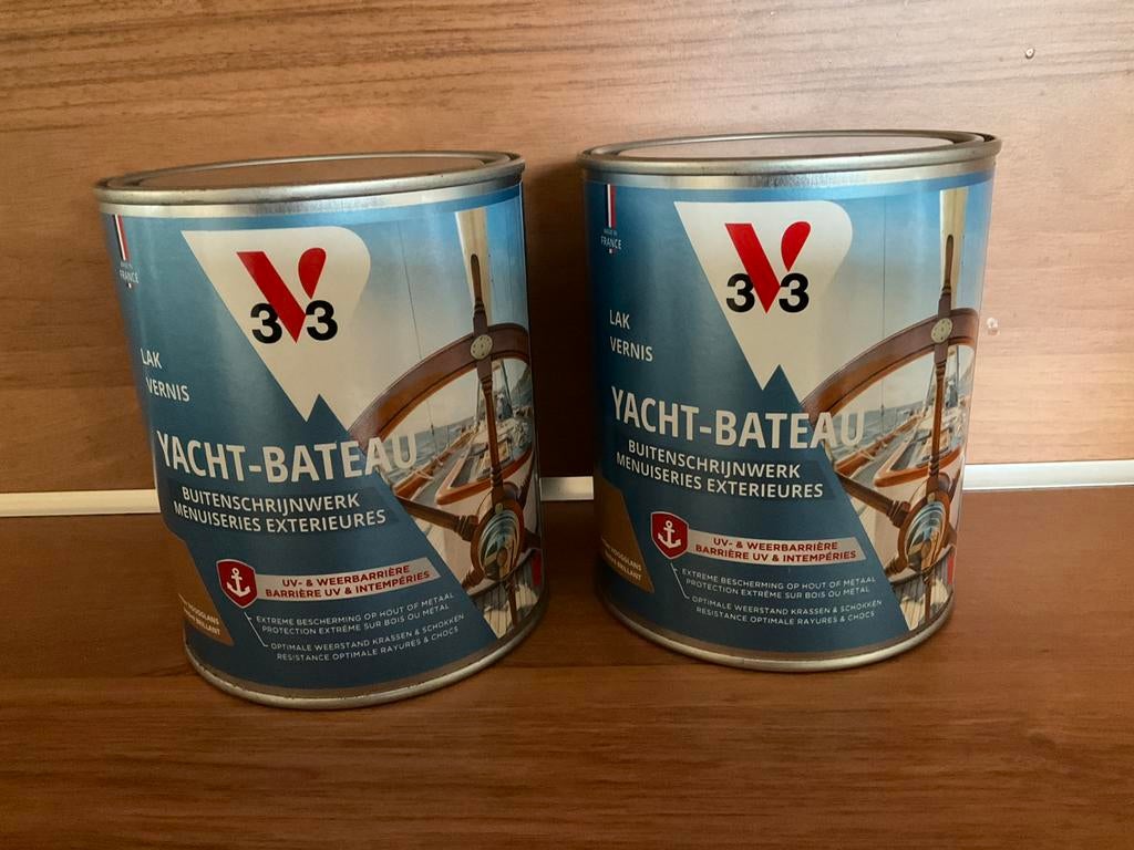 Bootvernis, Bricolage & Construction, Peinture, Vernis & Laque, Moins de 5 litres, Enlèvement, Neuf, Laque