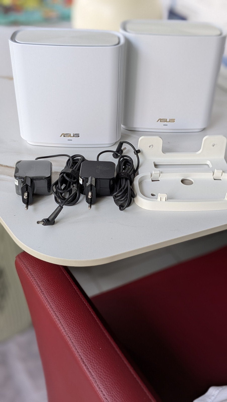 Asus XT8 wifi 6 mesh routers (2), Computers en Software, Routers en Modems, Ophalen of Verzenden, Zo goed als nieuw, Router, ASUS