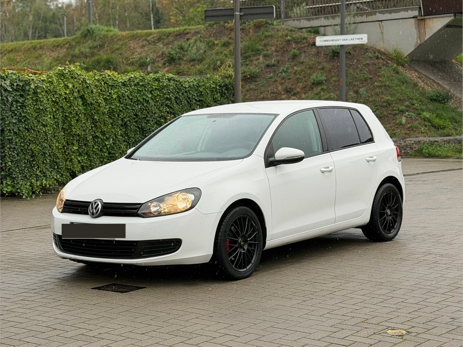 VOLKSWAGEN GOLF 6| 2.0TDI| 244.000KM| 2010| AIRCO, Auto's, Voorwielaandrijving, Euro 5, Stof, Zwart