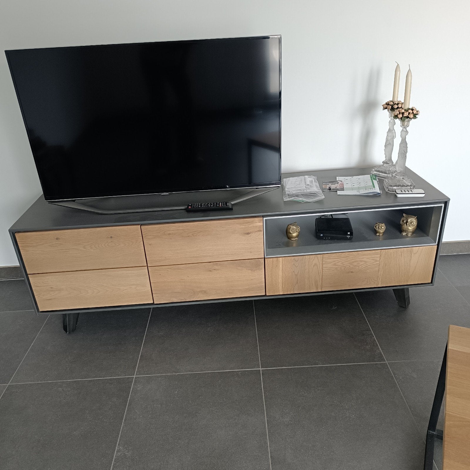 Tv-meubel, Ophalen, Eikenhout