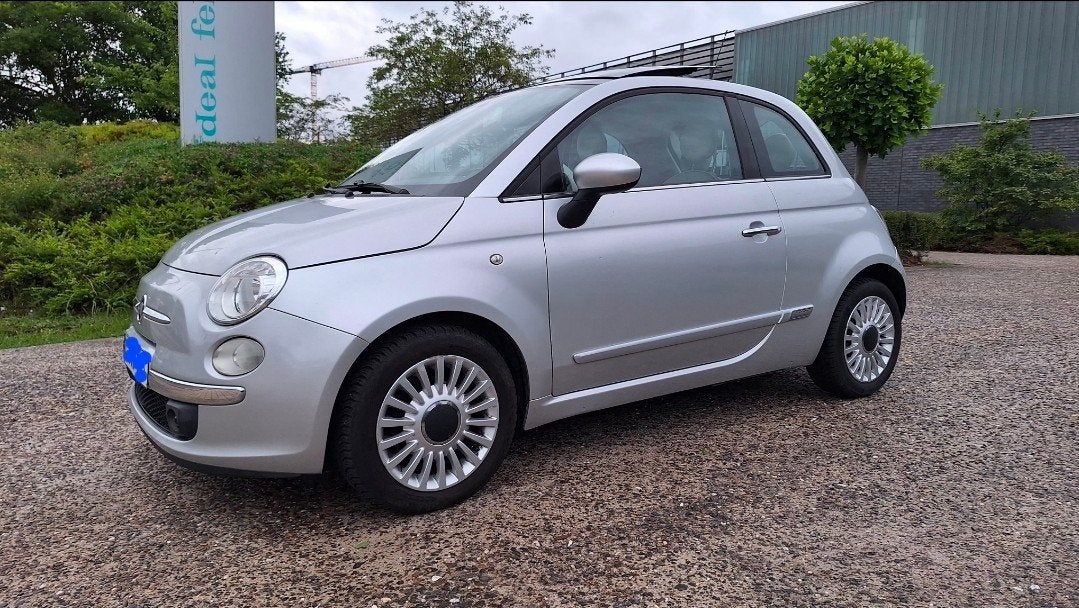 Fiat 500 1.0 cc avec toit panoramique, Autos, Fiat, Achat, Beige, Entreprise, Boîte manuelle