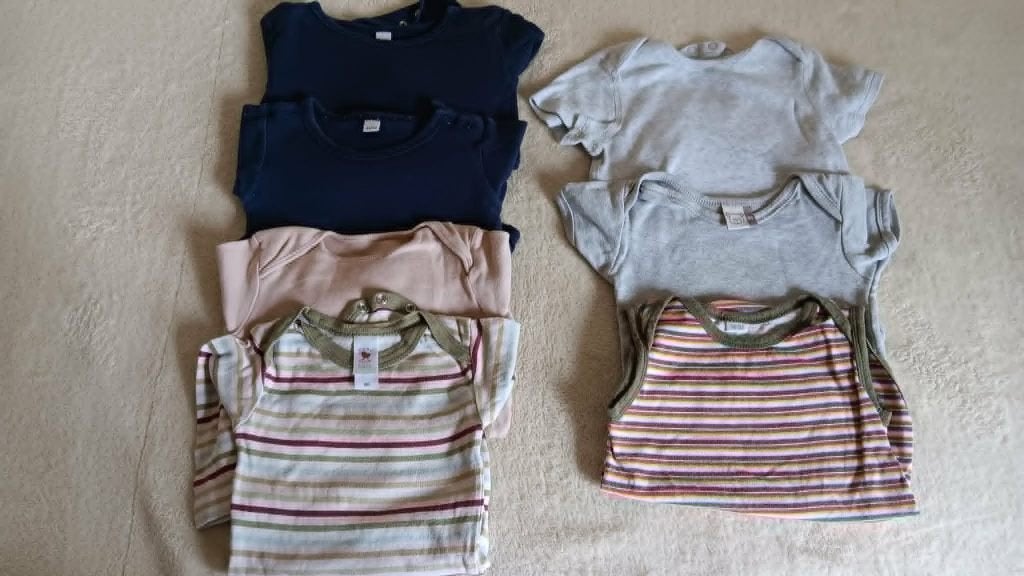Body's / rompers maat 86 tot 92 jongen (7 stuks), Enfants & Bébés, Vêtements de bébé | Taille 86, Enlèvement, Utilisé