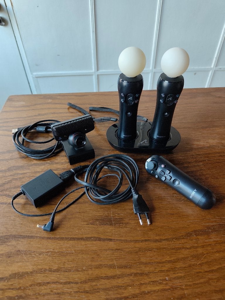 Ensemble PlayStation Move avec 3 manettes et caméra, Enlèvement ou Envoi