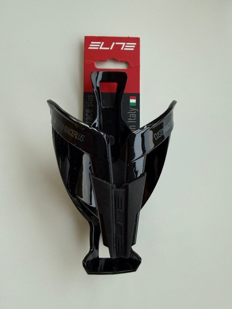 Elite Custom Race Bidonhouder Glossy Zwart, Ophalen of Verzenden, Nieuw, Overige typen