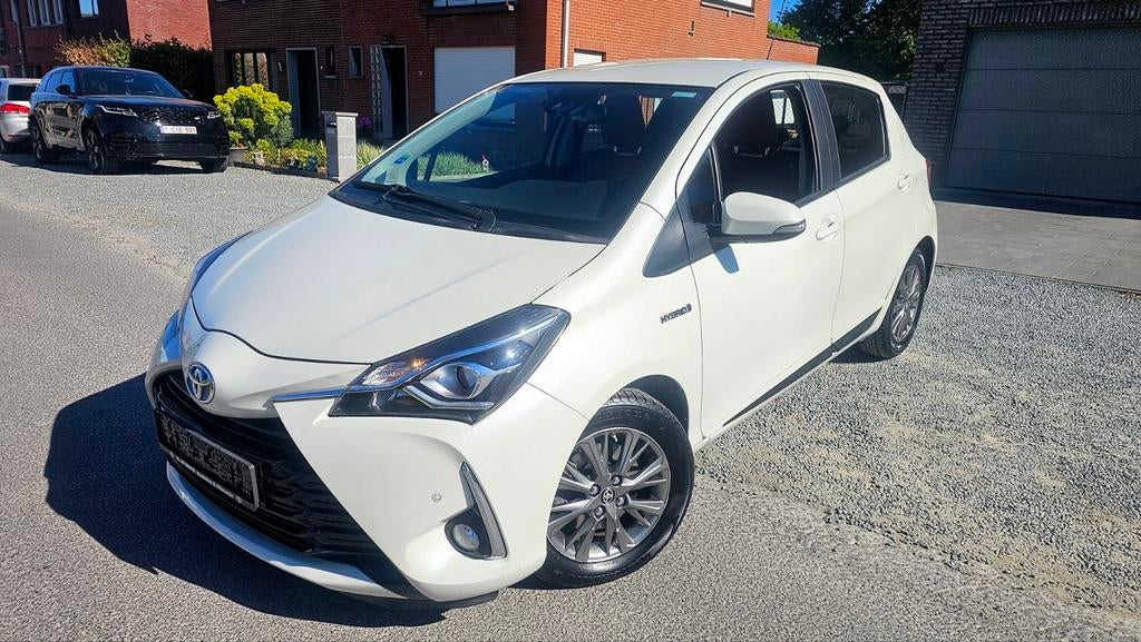 Toyota Yaris Hybrid/54.000Km/Bj 2017/Automat/Leder/Navi/Clim, Auto's, Toyota, Automaat, Lichtsensor, 1497 cc, Euro 6