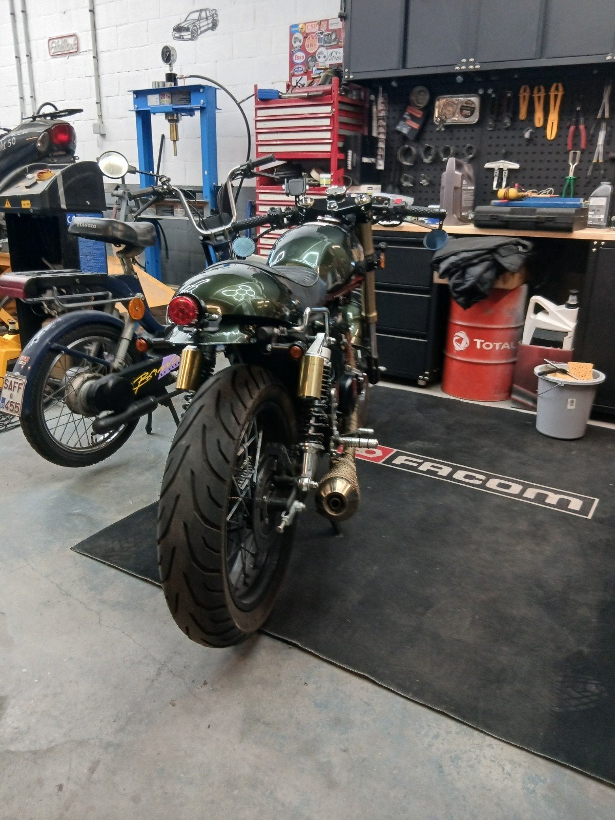 bullit spirit 125 cc, Ophalen, Gebruikt