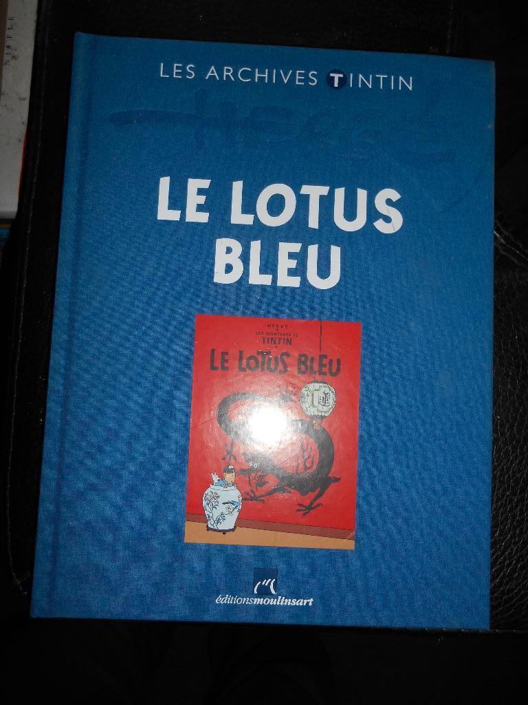 Les archives Tintin " Le Lotus Bleu" de 2010, Livres, BD, Enlèvement ou Envoi